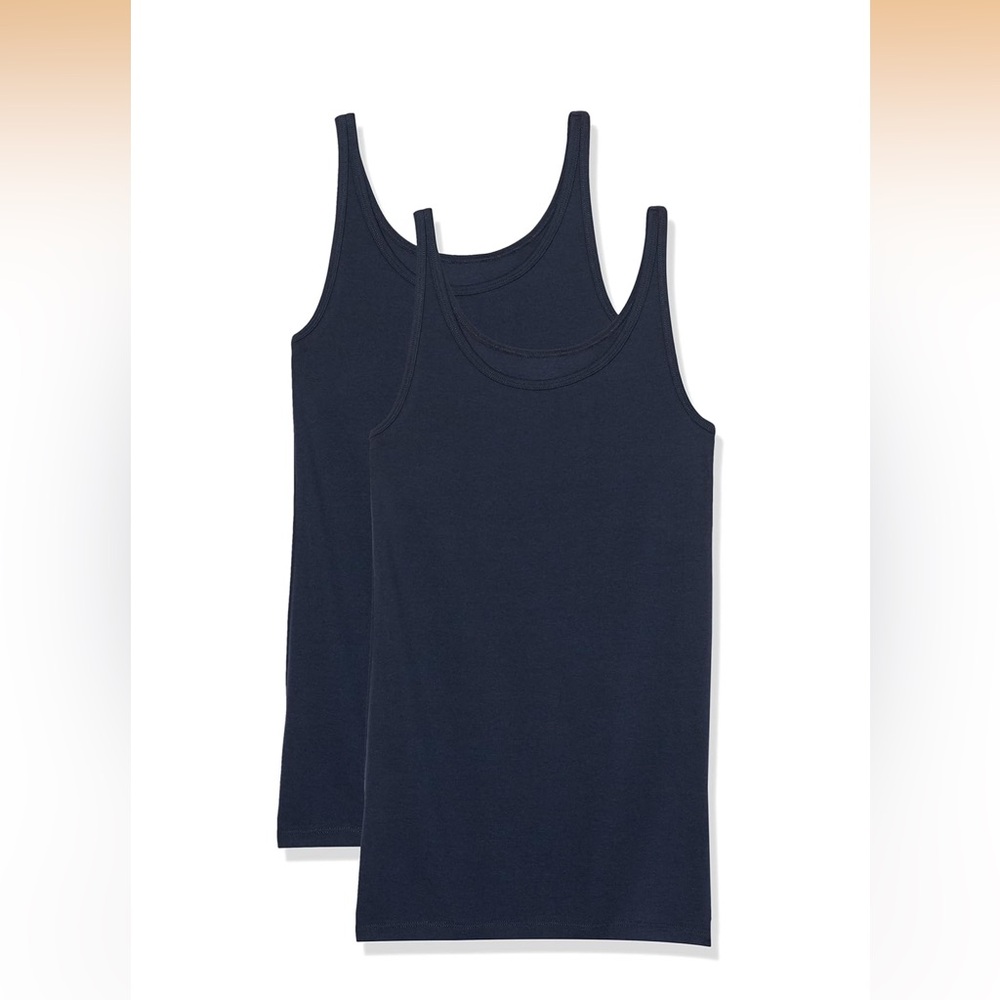 Amazon Essentials Kids Tank Tops - Dark Blue Set